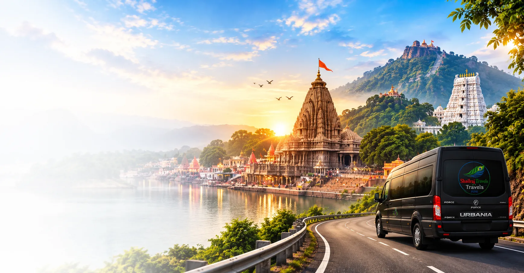 Shailraj Travels Pilgrimage Tour and AC Force Urbania Service